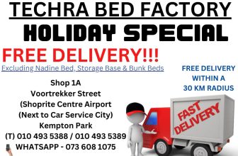 Techra Bed Factory – FREE DELIVERY