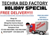 Techra Bed Factory – FREE DELIVERY